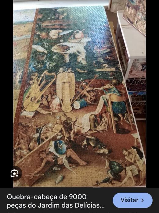 Puzzle Jardim das Delícias EDUCA (9000 Peças)