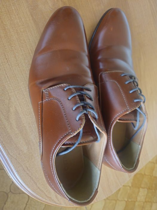 Brązowe buty wizytowe męskie OTTIMO r. 41 Stan BDB, na wesele/garnitur