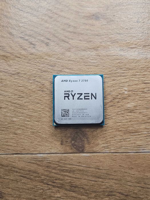 Процессор Amd ryzen 7 2700 8 ядер 16 потоков 4.1 Ггц частота гарантия идеал сокет am4