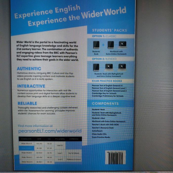 Wider World, нові і старі ,всі рівні