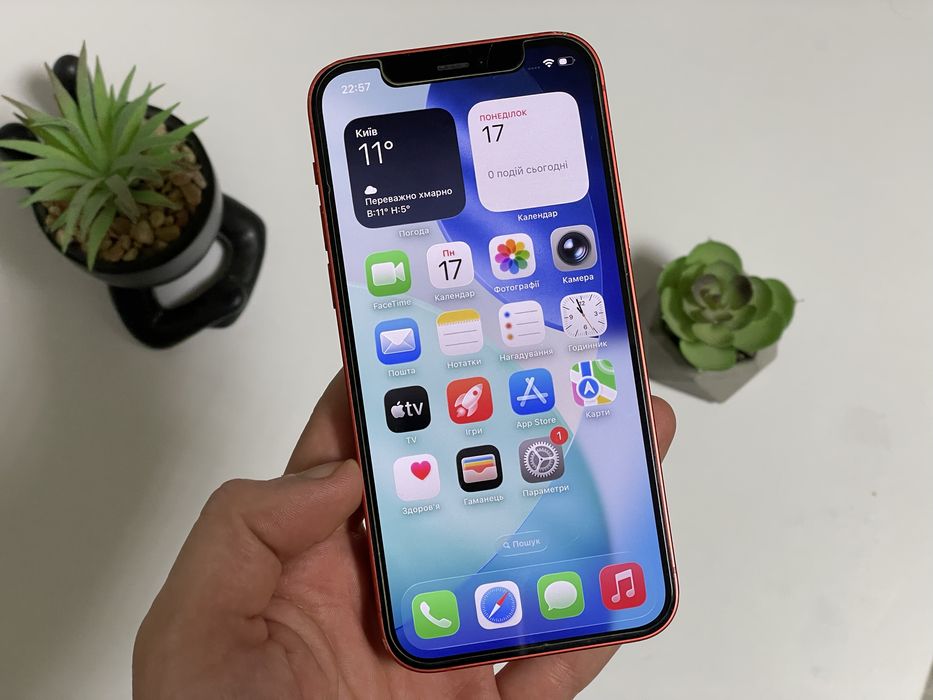 Apple iPhone 12 64GB Product Red | Стан чудовий | Гарантія 14 днів