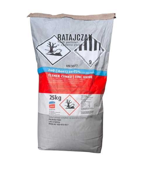Tlenek cynku 72% 25kg