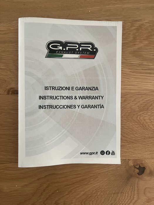 Pełen wydech GPR Pentasport FULL TITANIUM Yamaha MT-125, 17-19 YZF125R
