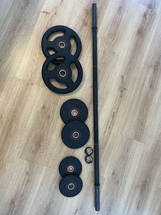 Barra e pesos bodypump442990130029537280
