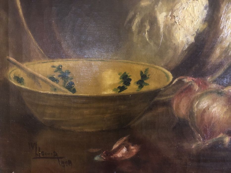 Oleo sobre tela assinado