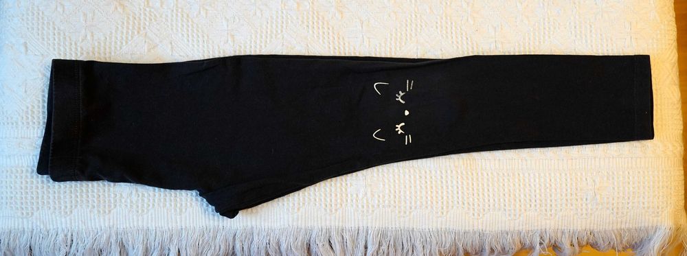 Legginsy HM z kotkiem dla dziewczynki