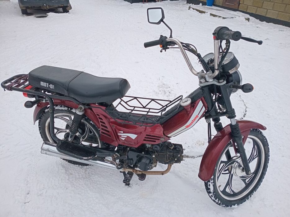 Мопед мустанг 110 см. Куб