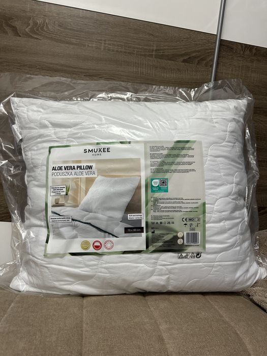 Nowa poduszka Aloe Vera  Pillow Smukee 70x80