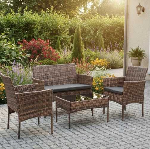 Zestaw mebli ogrodowych meble ogrodowe NOWE na balkon komplet