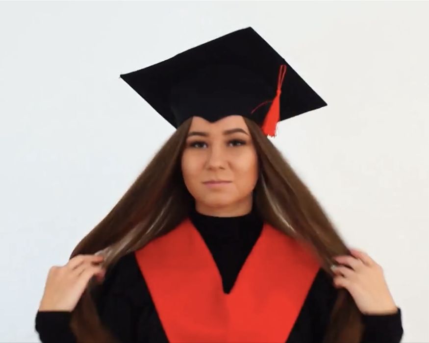 Мантія академічна бу магістерська