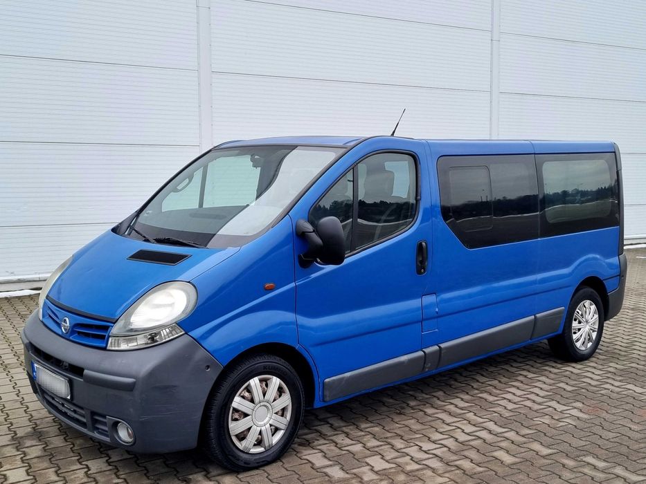 Nissan Primastar 1.9D 2004r *LONG* 9-Osobowy * ( Vivaro/Trafic ) *BUS*