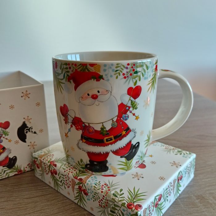 Caneca para bebidas com motivos de Natal