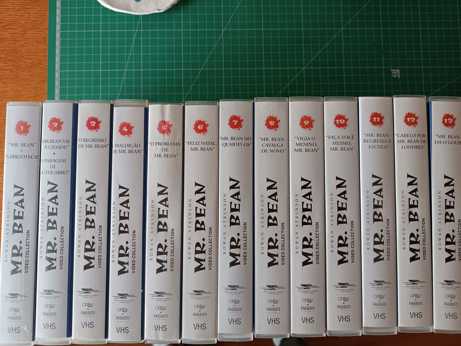Coleção Mr Bean VHS