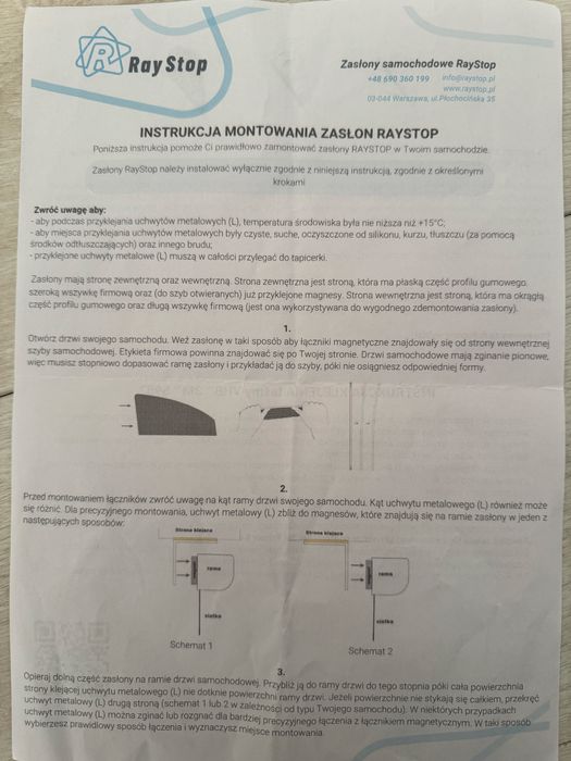 Zasłony magnesowe szyb tylnych Toyota Corolla Kombi od 2018