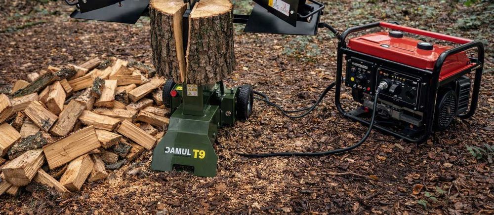 Łuparka Hydr. do Drewna-Rębak 8ton Mocna 400V Wersja Norweska JakNowa