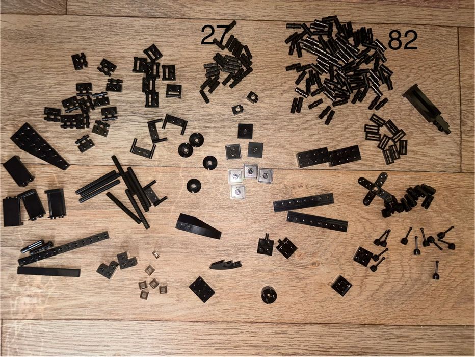 Деталі lego оригінал по кольорах та формах