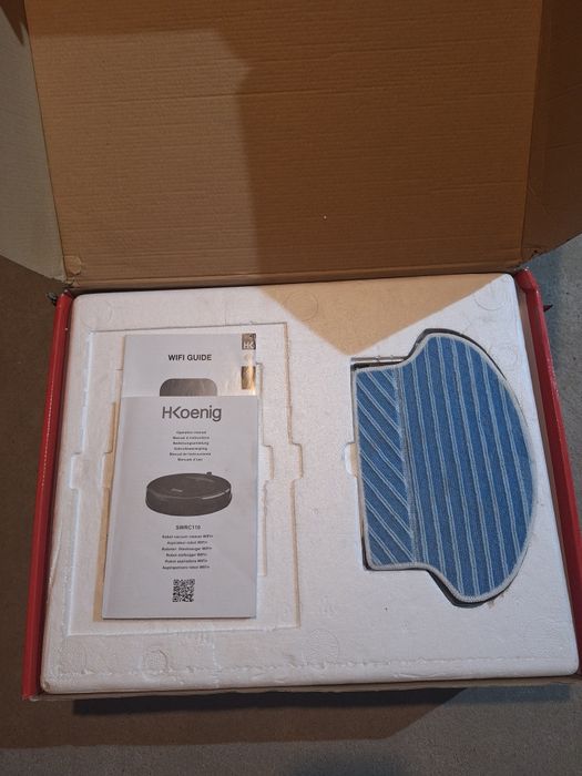 Robot odkurzający z mopowaniem H.Koenig SWRC110 Czarny