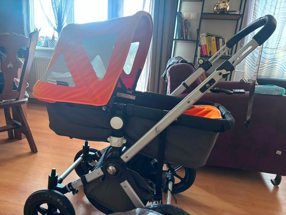 Bugaboo Cameleon – wózek 2w1 + dużo akcesoriów + dodatkowe koła