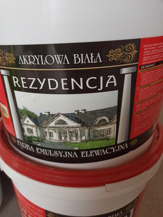 Farba elewacyjna biała "Rezydencja" 10l