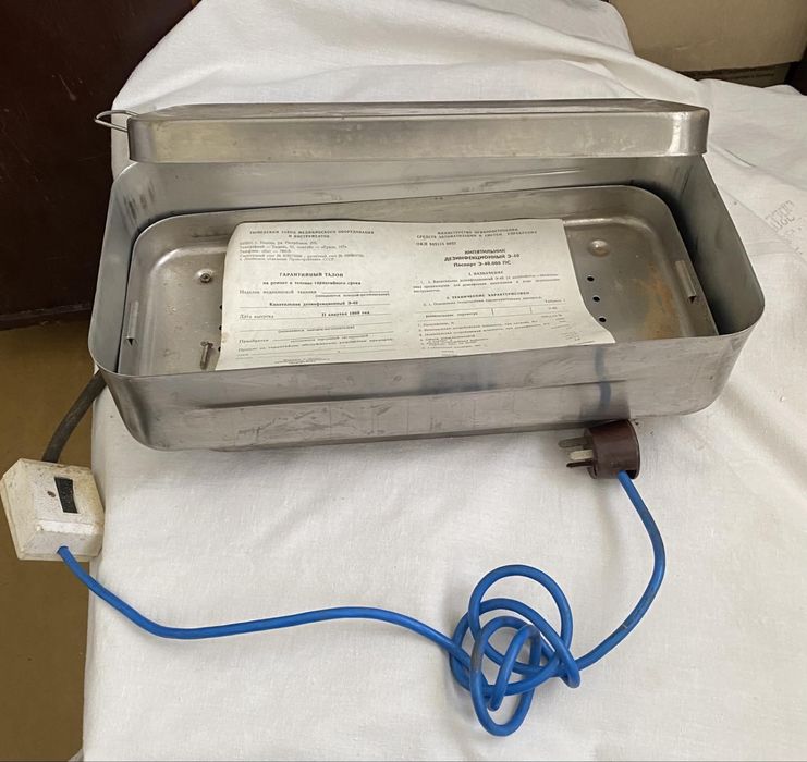 Кип’ятильник дезинфекційний електричний стерелізатор Е-40