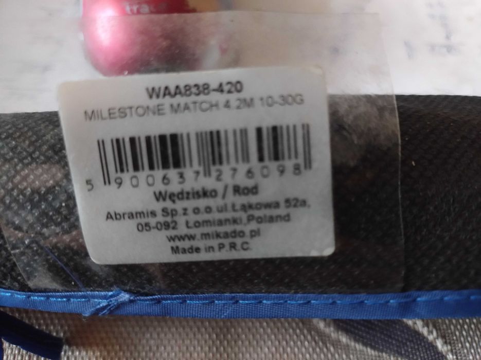 Wędka długościowa 420 cm Nowe Tanio