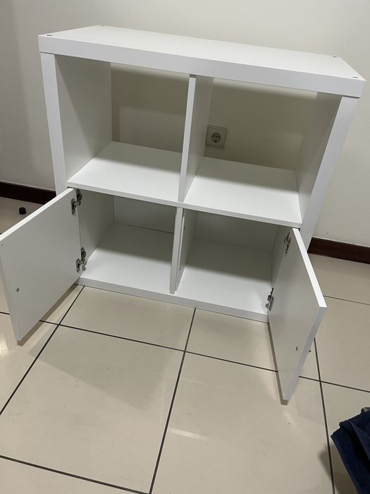 Movel Cubos Kallax 2x2 com 2 Portas