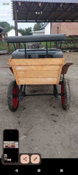Bryczka konna 4 osobową