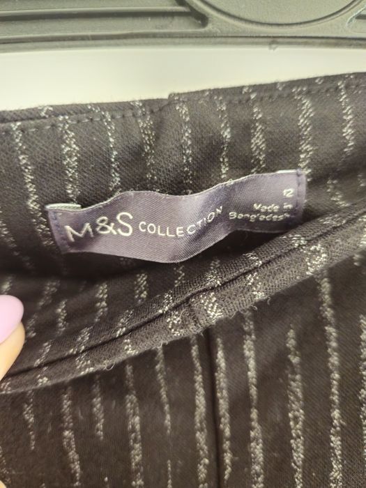 Czarne spodnie M&s rozmiar L