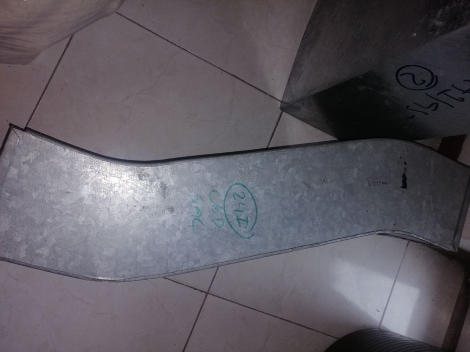 Peças de inox para chaminés