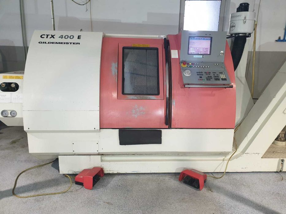 Tokarka CNC DMG Gildemeister CTX400 V3 _ Oś C _ Napędzane Narzędzia