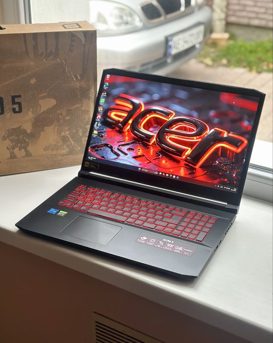 ‼️Acer Nitro 17.3‼️120Hz/RTX3050Ti/SSD-1TB/16GB/Ноутбук/Гарантия 30д.