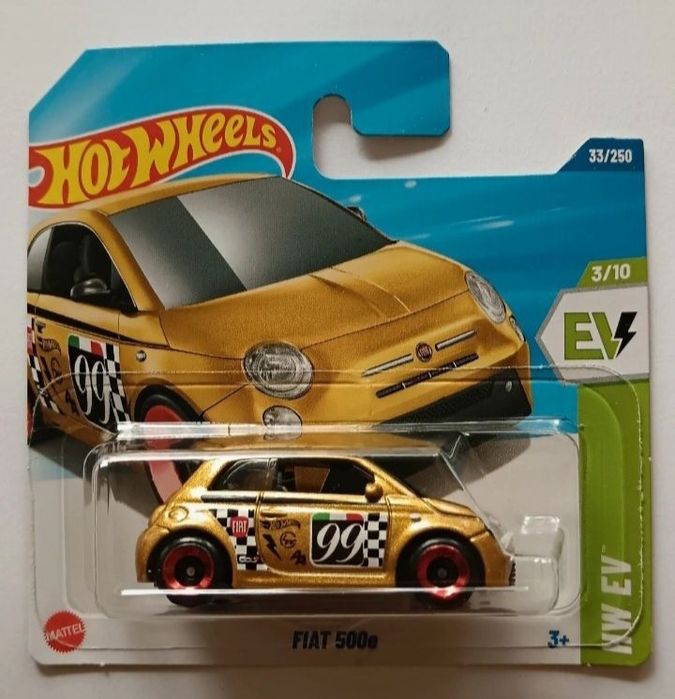 Fiat 500e hot wheels