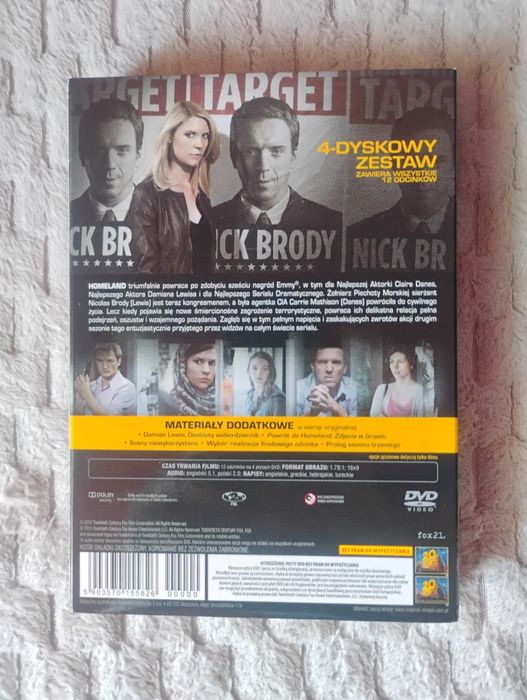 Homeland sezon 1-3 DVD