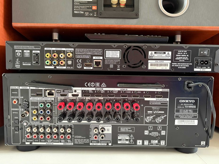 Kino Domowe 5.1 JBL seria ES + ONKYO + Blu-Ray | Super Stan!