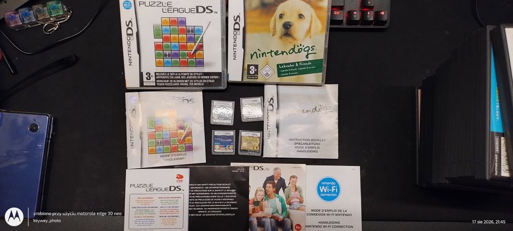 Nintendo dsi zestaw z grami