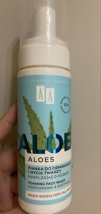 AA pianka do demakijażu Aloes 150ml