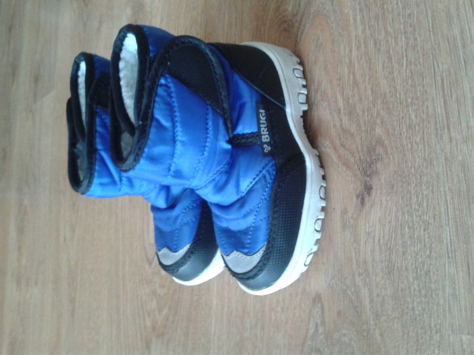 buty chłopięce, zimowe Brugi, śniegowce, rozm. 24