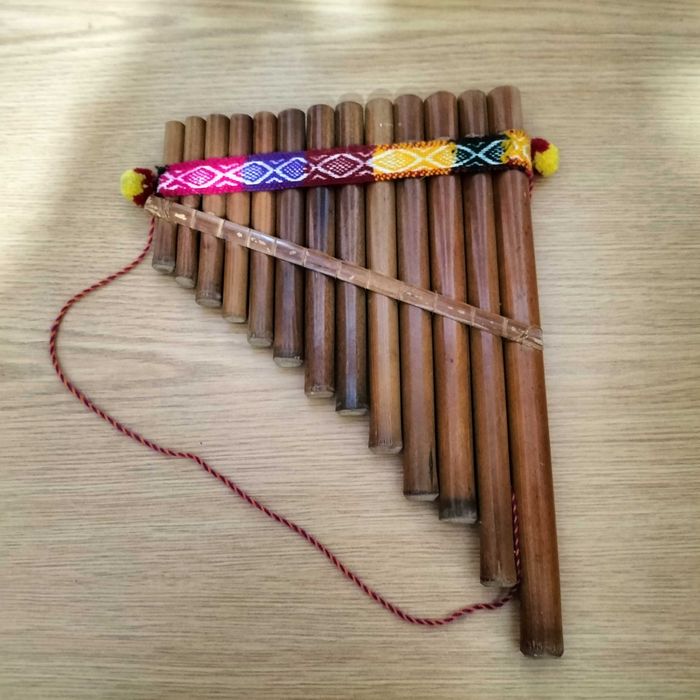 Flauta pan de 13 tubos