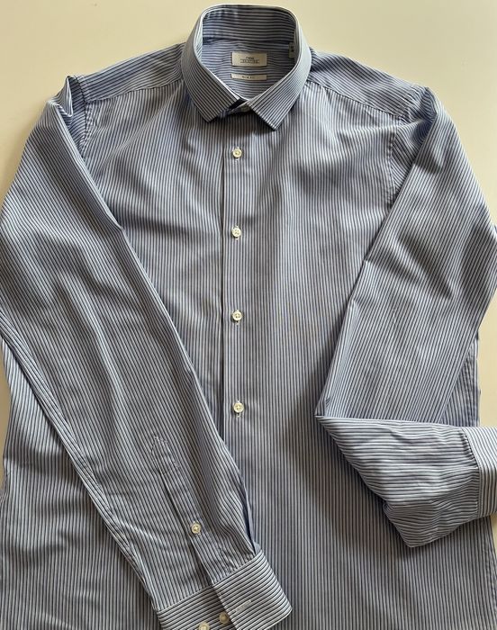 Next koszula męska w delikatne paski Slim Fit 39