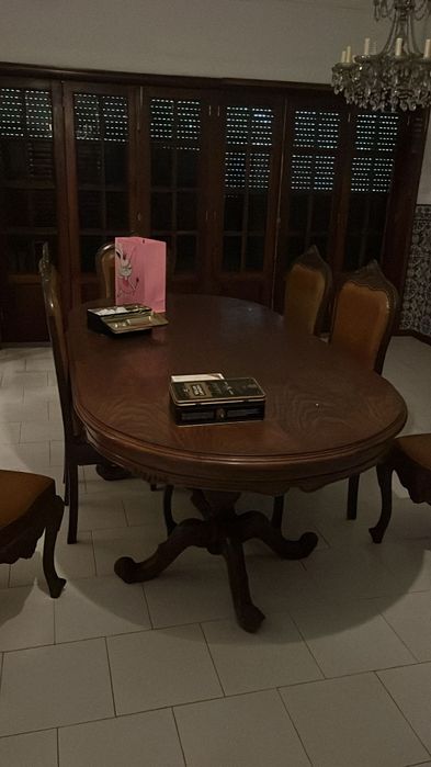 Mobilia de sala antiga