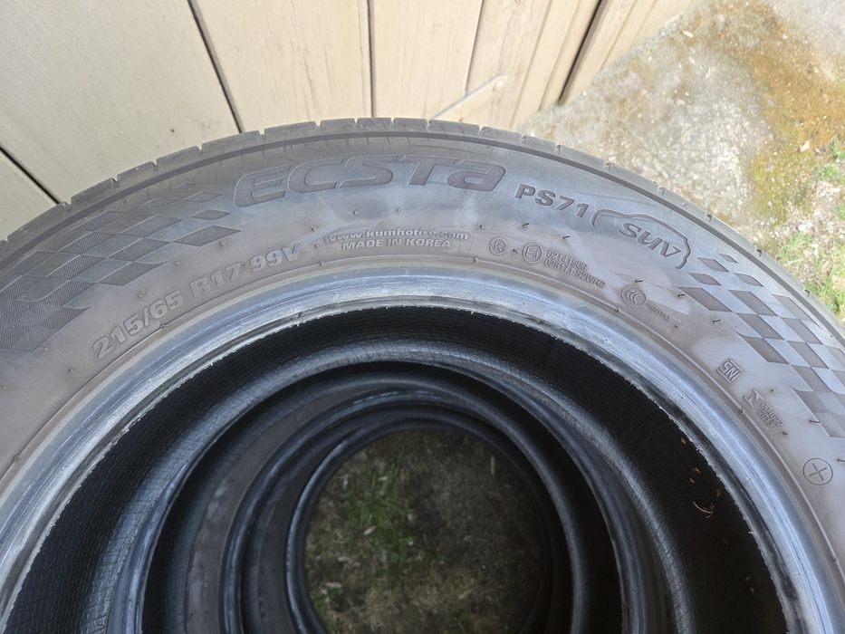 Opony letnie  215 65r17  Kumho rok 2024