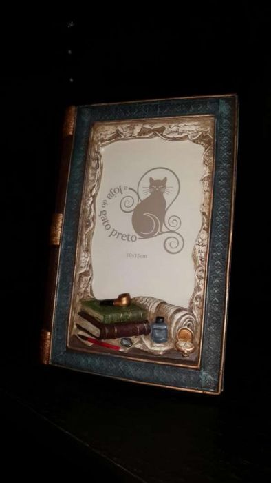 Passe partout retrato gato preto