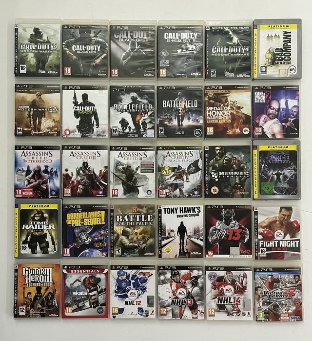 Sony playstation 3 PS3 игры б/у  Call of duty Fifa обмен