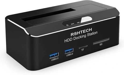 Rshtech Stacja dokująca dysku twardego Usb3.0 2,5"3,5"do dysku twardeg