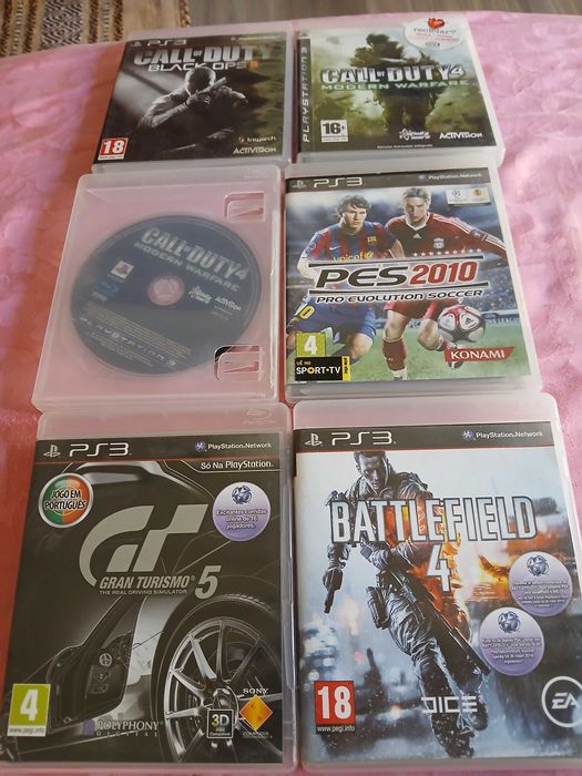 Vários jogos para PS3.