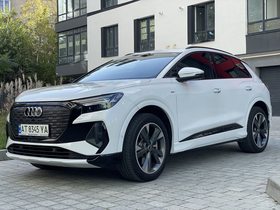 Audi Q4 E-Tron Quattro. 2023р, 82квт, 10тис.км. Не Китай!