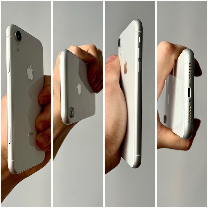 iPhone XR 64 GB NeverLock 100% акум ІДЕАЛ айфон хр 64 гб білий Apple