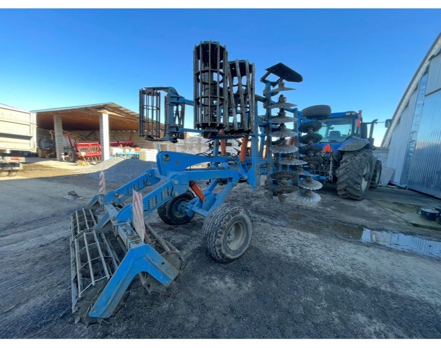 Дисковий лущильник DEFT 4,0 гідр. причіпний базовий трубчастий барабан