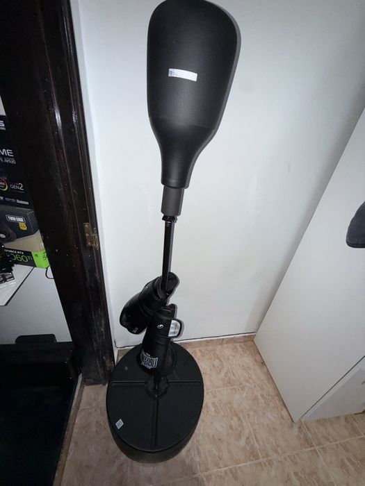 Luva muay thai e saco de bater