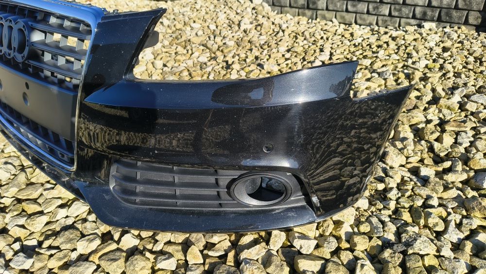 Zderzak przedni 4xPDC LY9B Audi A4 B8 8K 8K0 08- przedlift ORYGINAL